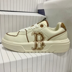 [AIO sneaker] Giày Thể Thao MLB Chunky Liner Classic Monogram Brown,Giày Sneaker MLB Nâu Kem