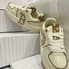 [AIO sneaker] Giày Thể Thao MLB Chunky Liner Classic Monogram Brown,Giày Sneaker MLB Nâu Kem