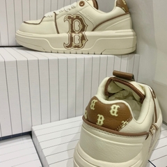 [AIO sneaker] Giày Thể Thao MLB Chunky Liner Classic Monogram Brown,Giày Sneaker MLB Nâu Kem