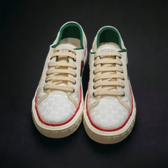 Giày Thể Thao Gu.cci Tennis 1977 'White Mini GG'. Giày Thể Thao Gu.cci Tennis 1977 Trắng Trơn,Giày Thể Thao GU.CCI MEN’S