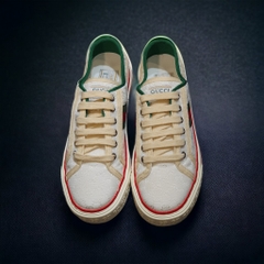 Giày Thể Thao Gu.cci Tennis 1977 'White Mini GG'. Giày Thể Thao Gu.cci Tennis 1977 Trắng Trơn,Giày Thể Thao GU.CCI MEN’S