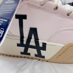 [ Xưởng Giày AIO ] Giày MLB Chunky Wide Los Angeles Dodgers New York Yankees 3Asxccw3N Màu hồng Đế Nâu