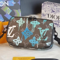 Túi đeo chéo LV nam nữ họa tiết Da cao cấp hàng QUẢNG CHÂU CAO CẤP,Túi đeo chéo LV Trio Messenger da NEW