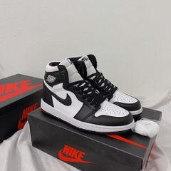 Giày Jordan Cổ Cao Thể Thao Nam Nữ, GIày JD1 Thời Trang Hight Panda Trắng Đen Bản Best Quality -full box