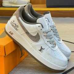 [ Xưởng Giày AIO ] Giày Thể Thao Nike_Air Force 1 Louis Vuitton dạ quang – AF1 LV Denim AF1 LV viền nâu