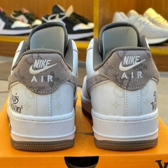 [ Xưởng Giày AIO ] Giày Thể Thao Nike_Air Force 1 Louis Vuitton dạ quang – AF1 LV Denim AF1 LV viền nâu