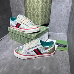 [ Ocean Park Luxury ]Giày Thể Thao Gucci Tennis 1977 Tiger. Giày Thể Thao Gucci Tennis Hổ Báo Cáo Chồn