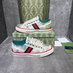 [ Ocean Park Luxury ]Giày Thể Thao Gucci Tennis 1977 Tiger. Giày Thể Thao Gucci Tennis Hổ Báo Cáo Chồn