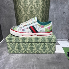 [ Ocean Park Luxury ]Giày Thể Thao Gucci Tennis 1977 Tiger. Giày Thể Thao Gucci Tennis Hổ Báo Cáo Chồn