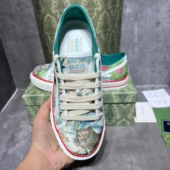 [ Ocean Park Luxury ]Giày Thể Thao Gucci Tennis 1977 Tiger. Giày Thể Thao Gucci Tennis Hổ Báo Cáo Chồn