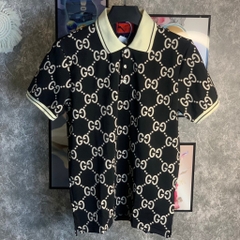 Áo Polo Gc cổ bẻ họa tiết Xích thun basic cộc tay phong cách trẻ trung chuẩn form 2024