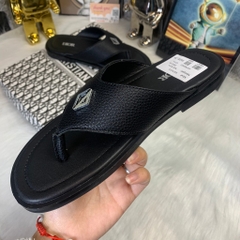 Dép xỏ Ngón Nam nữ Tông Lào Thái Mẫu Diorrs Mới 2024 Cập Bến,Dép Lê logo dior kim loại họa tiết đen sang chảnh