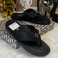 Dép xỏ Ngón Nam nữ Tông Lào Thái Mẫu Diorrs Mới 2024 Cập Bến,Dép Lê logo dior kim loại họa tiết đen sang chảnh