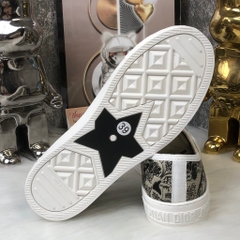 Giày Thể Thao D.ior  b56 Hoạ Tiết Hổ Đen Hàng Quảng Châu Cao Cấp Full Box,Giày Thể Thao D.i.o Thêu Canvas Hổ đen