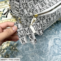 Balo OMZ Hoạ Tiết Monograms Cao Cấp đi chơi, đi du lịch,Balo Cặp Đi học hoạ tiểt mặt cười mới nhất 2024