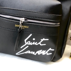 Balo Da Học Sinh Xinh Chữ Kí Saint Laurent  Chất Liệu Cao Cấp,,Balo SL Cao Cấp đi chơi, đi du lịch,Balo Cặp Đi Chơi