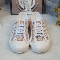 Giày Thể Thao D.ior  b56 Hoạ Tiết Hổ Hồng Hàng Quảng Châu Cao Cấp Full Box,Giày Thể Thao D.i.o Thêu Canvas Hổ Hồng