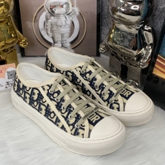 [ Ocean Park Luxury ]Giày Walk’n’Dior Sneaker Grey Oblique Embroidered Cotton,Dior b56 gray Cao Câp,GIÀY DR B56 Canvas