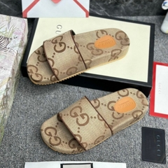 Dép Lê quai ngang GC họa tiết monogram logo nam nữ Mới 2024 Cập Bến,Dép Lê Huấn Hoa Hồng họa tiết gc