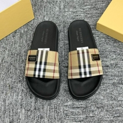 Dép BBR Nam Nữ Quai vải canvar siêu êm, Đế Cao Su Non Êm Chân - Dép bbr sang chảnh logo kim loại Phong Cách Trẻ Trung