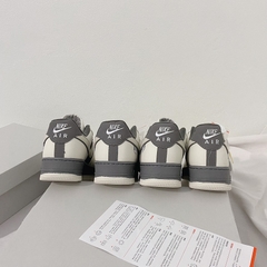 Giày Thể Thao AF1 Mini Swoosh Xám Xi Măng (Full Box) GIÀY AF1 XÁM TRO AF1 XÁM CHUỘT MẪU MỚI