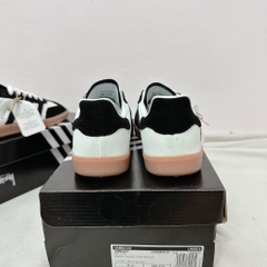 [AIO sneaker] Giày_Adidas Samba Origianl x Stussy Nam Nữ  Đen Sọc Trắng  Cá Tính Mẫu Basic Full Box Bill