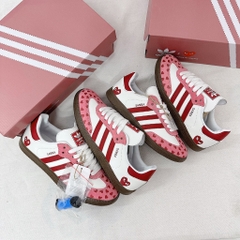 [AIO sneaker] Giày_Adidas Samba OG x CDG Heart Nam Nữ Hồng họa tiết trái tim Cá Tính Mẫu Basic Full Box Bill