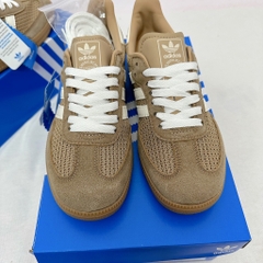 [AIO sneaker] Giày_Adidas Samba OG Cardboard Brown Desert Nam Nữ Nâu kem Sọc trắng Cá Tính Mẫu Basic Full Box Bill