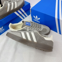 [AIO sneaker] Giày_Adidas Samba OG Cardboard Brown Desert Nam Nữ Xám Sọc Trắng Cá Tính Mẫu Basic Full Box Bill