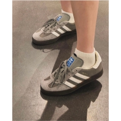 [AIO sneaker] Giày_Adidas Samba OG Cardboard Brown Desert Nam Nữ Xám Sọc Trắng Cá Tính Mẫu Basic Full Box Bill