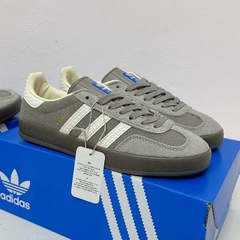 [AIO sneaker] Giày_Adidas Samba OG Cardboard Brown Desert Nam Nữ Xám Sọc Trắng Cá Tính Mẫu Basic Full Box Bill