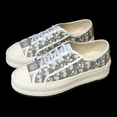 [ AIO LUXURY ] Giày thể thao sneaker Di.or b56 gray Cao Câp Đế Độn,GIÀY DR B56 Canvas THÊU DỆT Cao Cấp FULL BOX