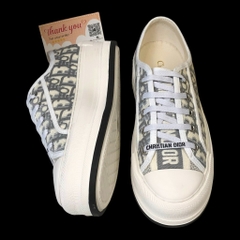 [ AIO LUXURY ] Giày thể thao sneaker Di.or b56 gray Cao Câp Đế Độn,GIÀY DR B56 Canvas THÊU DỆT Cao Cấp FULL BOX