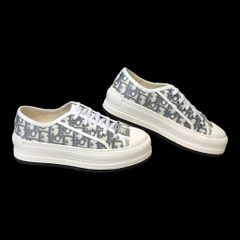 [ AIO LUXURY ] Giày thể thao sneaker Di.or b56 gray Cao Câp Đế Độn,GIÀY DR B56 Canvas THÊU DỆT Cao Cấp FULL BOX