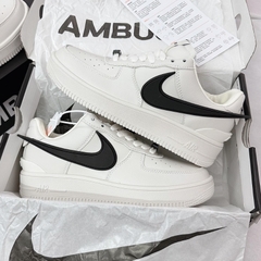 Giày air foce1 low ambush white black - af1 ambush trắng be đen [ bản best ]