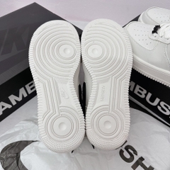Giày air foce1 low ambush white black - af1 ambush trắng be đen [ bản best ]