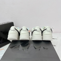 Giày air foce1 low ambush white black - af1 ambush trắng be đen [ bản best ]