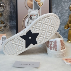 [ Ocean Park Luxury ]GIÀY DR B56 Hồng, Giày Walk’n’Dior Sneaker Grey Oblique Embroidered Cotton,Dior b56 Pink Cao Câp