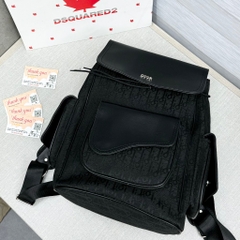 Balo ĐÌ O Đen cao cấp - Chất liệu da phối vải - Fom dáng cực đẹp - Size 55 cực bự - Dành cho ae đi học và Du lịch