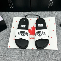 Dép Adi,das quai dán đế cao su, Dép Nam nữ Quai Ngang đế cứng mẫu mới 2024