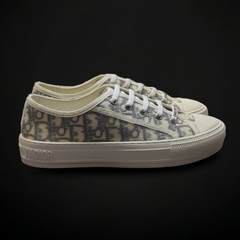 [ AIO LUXURY ] Giày Walk’n’Dior Sneaker Grey Oblique Embroidered Cotton,Dior b56 gray Cao Câp,GIÀY DR B56 Canvas THÊU