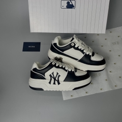 Giầy thể thao sneaker NY liner đen,NY chunky liner ,Giày MLB Chunky Liner Piano Black New York Yankees FULL BOX