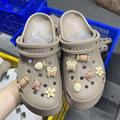 Dép sục Baya Platform đế cao 4,7 cm tặng kèm 12 stickers 3D full tag độ hoàn thiện cao