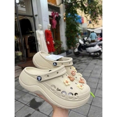 Dép sục Baya Platform đế cao 4,7 cm tặng kèm 12 stickers 3D full tag độ hoàn thiện cao
