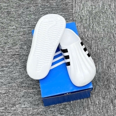 Adidas_Adifom Superstar Mule, Sục_Adidas 3 sọc, Giày Sục đạp gót ADIFOM Đen Trắng cao 4cm Full BOX (HỖ TRỢ ĐỔI SIZE)