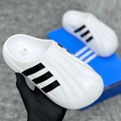 Adidas_Adifom Superstar Mule, Sục_Adidas 3 sọc, Giày Sục đạp gót ADIFOM Đen Trắng cao 4cm Full BOX (HỖ TRỢ ĐỔI SIZE)
