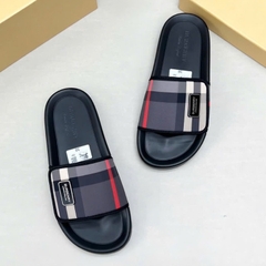 Dép lê nam nữ cao cấp BBR dán quai ngang cực bền, năng động, độc lạ, ngầu, HOT TREND 2025 Full Box