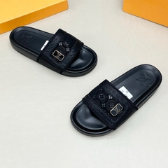 DÉP L V DÁN XÉ HOẠ TIẾT TAG LOGO KIM LOẠI ĐẾ PU ĐI ÊM CHÂN THOÁNG KHÍ CHỐNG NGẤM NƯỚC SIÊU TỐT FULL BOX