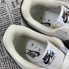 Giày LV x AF1 07  Low Dark Grey, AF LV Xám Kem