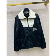 Áo Khoác Hoodie Lv Khóa Zip Phối LOGO Thêu Áo Chất Nỉ Cao Cấp - Áo Khoác Nam Nữ Hot Trend Boy Phố Hàn Quốc